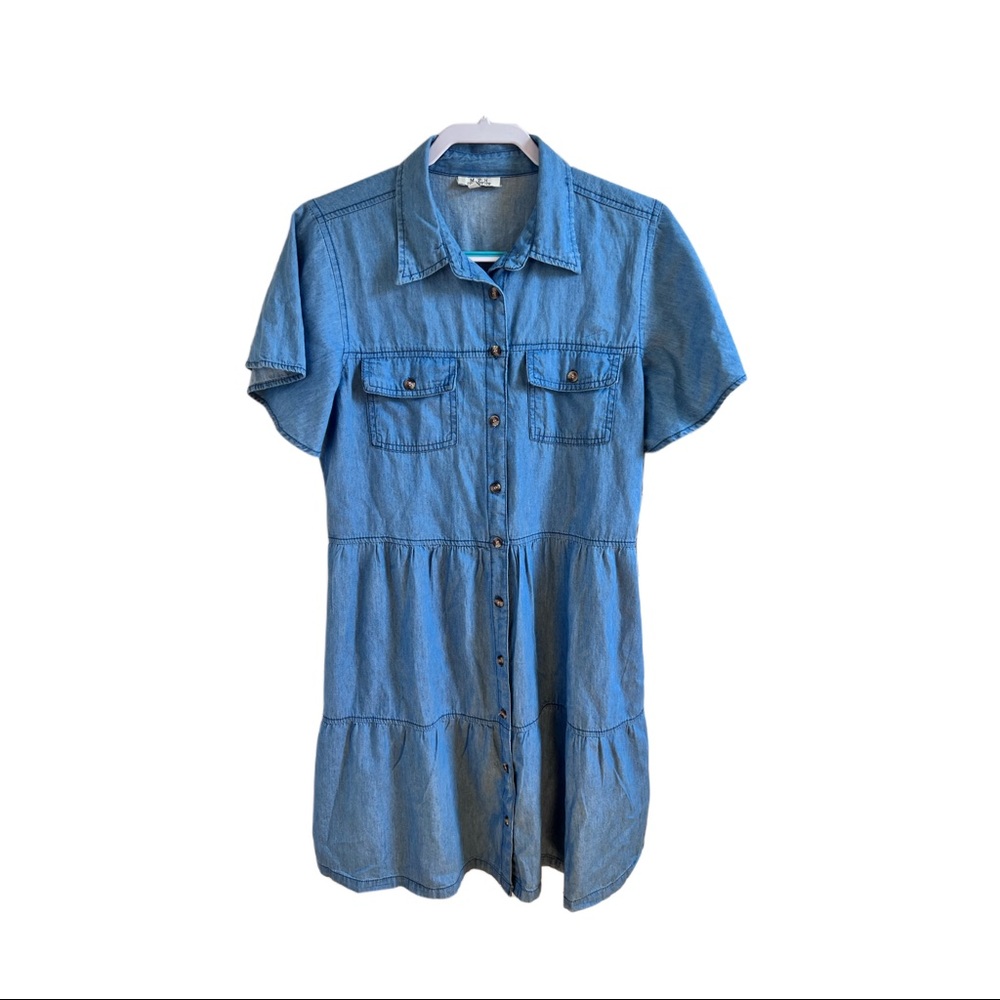 M.P.H. Collection Jean Dress - L